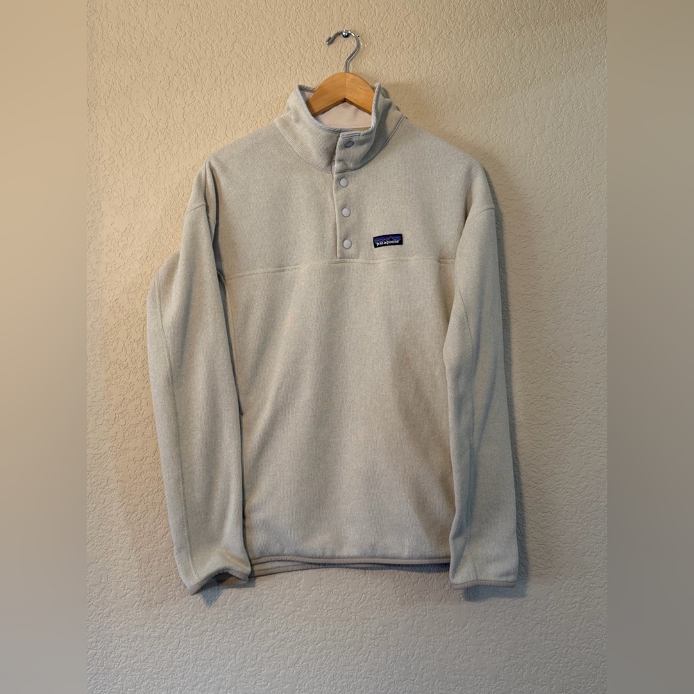 Patagonia Women’s Quarter Snap Better Sweater, sz LG